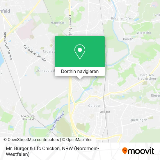 Mr. Burger & Lfc Chicken Karte