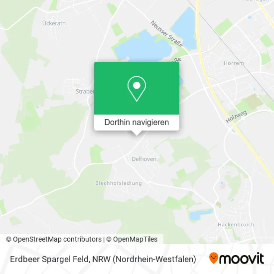 Erdbeer Spargel Feld Karte