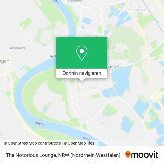 The Notorious Lounge Karte