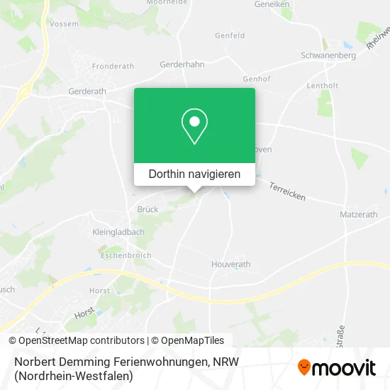 Norbert Demming Ferienwohnungen Karte