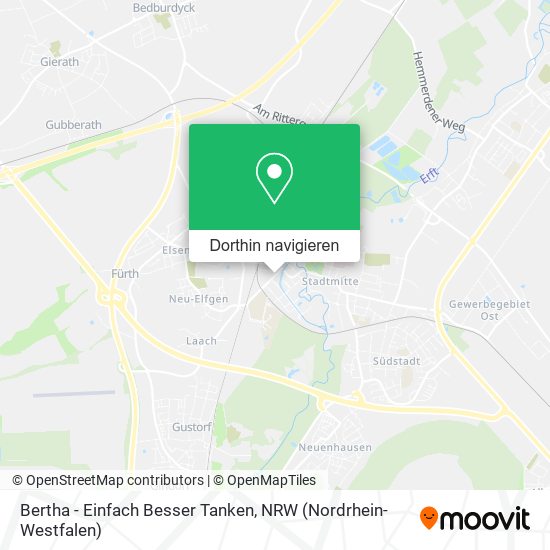 Bertha - Einfach Besser Tanken Karte