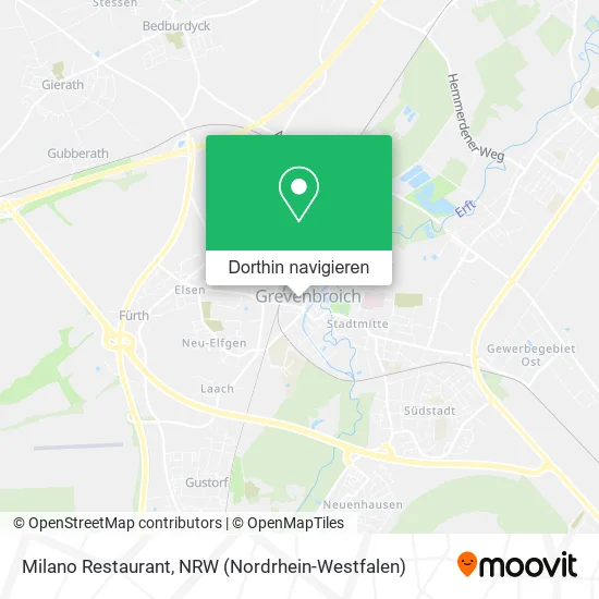 Milano Restaurant Karte