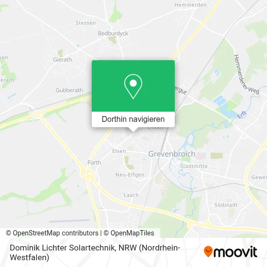 Dominik Lichter Solartechnik Karte