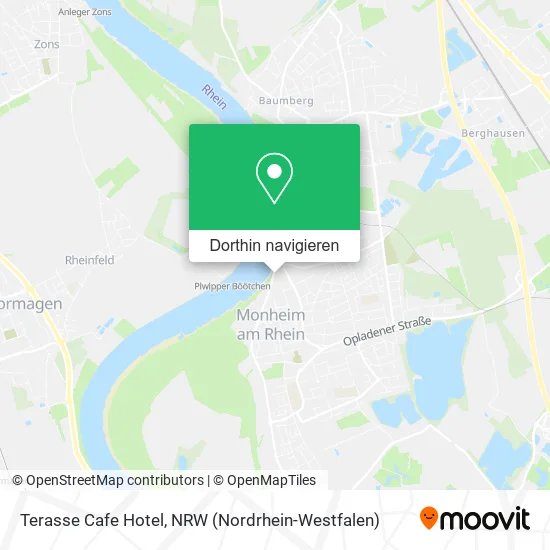 Terasse Cafe Hotel Karte