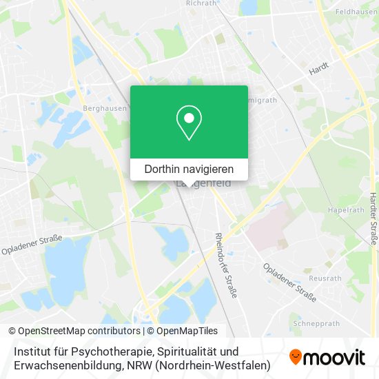 Institut für Psychotherapie, Spiritualität und Erwachsenenbildung Karte