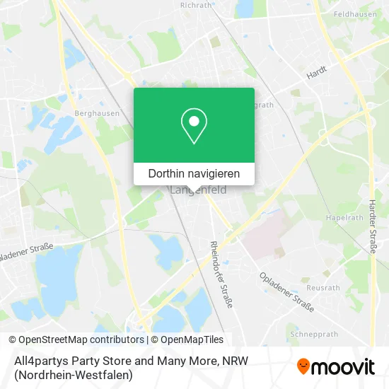 All4partys Party Store and Many More Karte