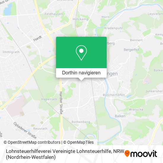 Lohnsteuerhilfeverei Vereinigte Lohnsteuerhilfe Karte