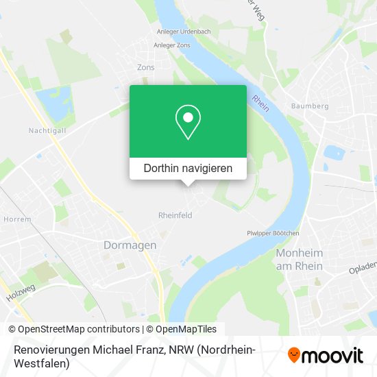 Renovierungen Michael Franz Karte