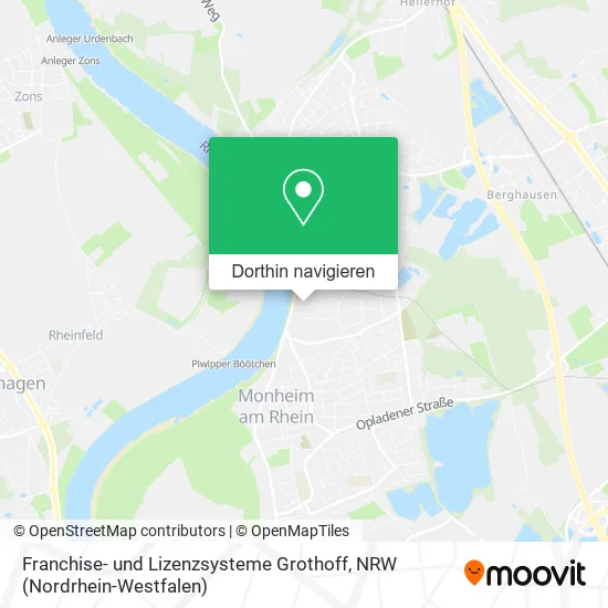 Franchise- und Lizenzsysteme Grothoff Karte