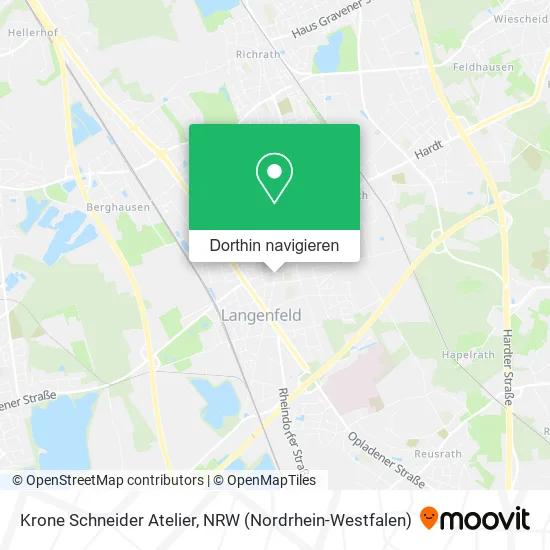 Krone Schneider Atelier Karte