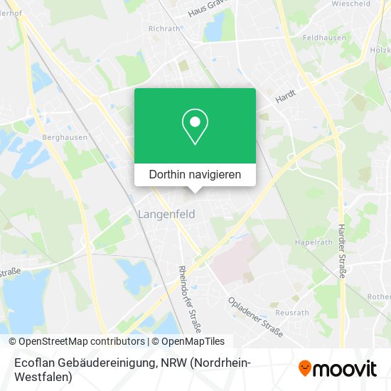 Ecoflan Gebäudereinigung Karte