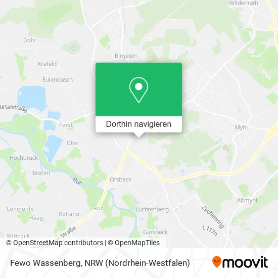 Fewo Wassenberg Karte