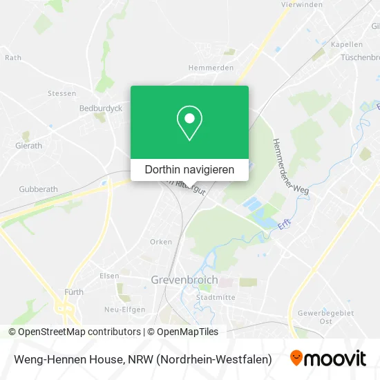 Weng-Hennen House Karte