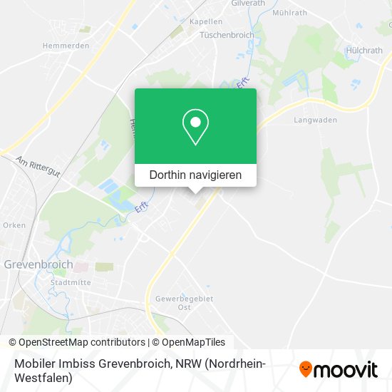 Mobiler Imbiss Grevenbroich Karte