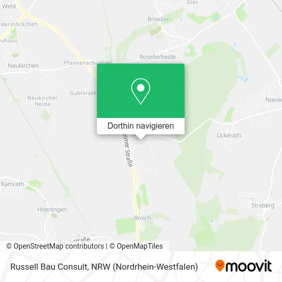 Russell Bau Consult Karte