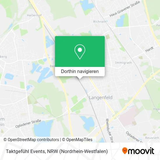 Taktgefühl Events Karte