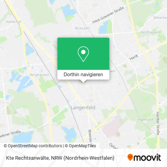 Kte Rechtsanwälte Karte