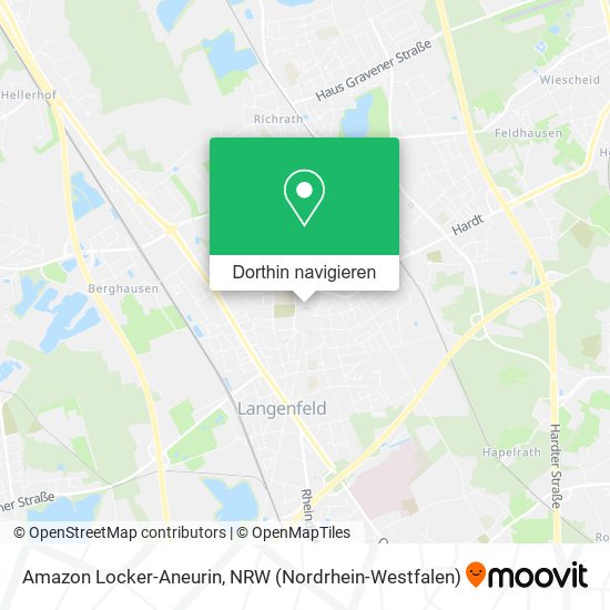 Amazon Locker-Aneurin Karte