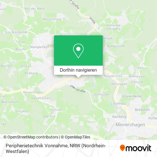 Peripherietechnik Vonnahme Karte