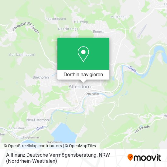 Allfinanz Deutsche Vermögensberatung Karte