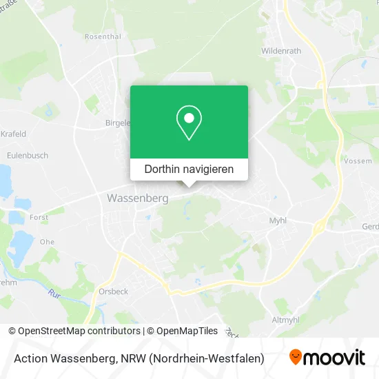 Action Wassenberg Karte