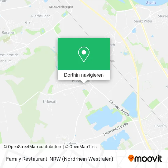 Family Restaurant Karte