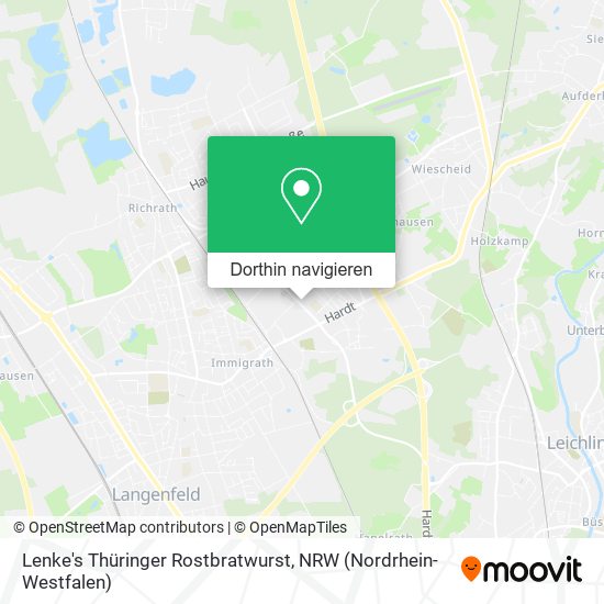Lenke's Thüringer Rostbratwurst Karte