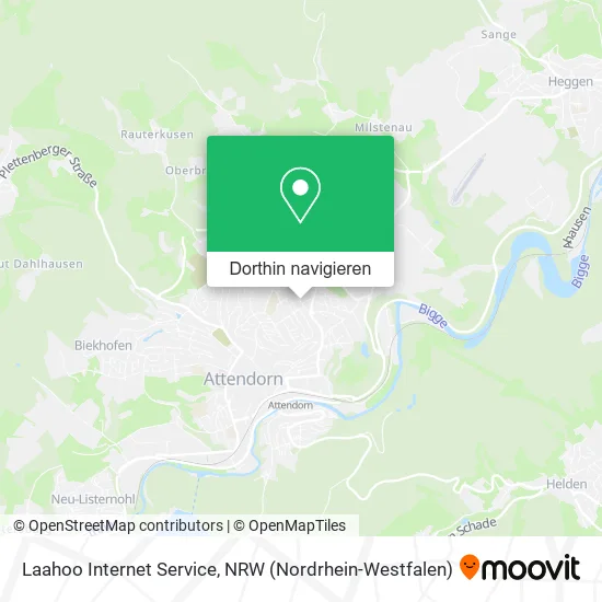 Laahoo Internet Service Karte