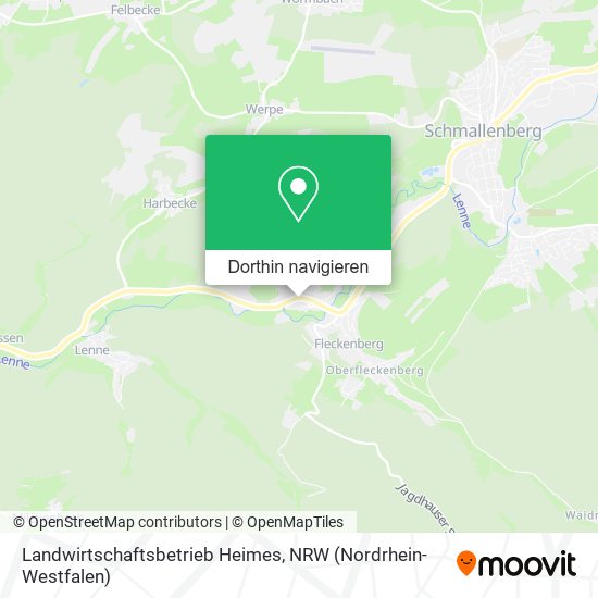 Landwirtschaftsbetrieb Heimes Karte