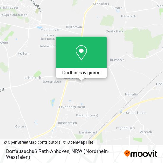 Dorfausschuß Rath-Anhoven Karte