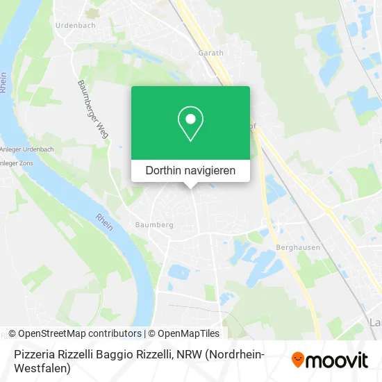 Pizzeria Rizzelli Baggio Rizzelli Karte