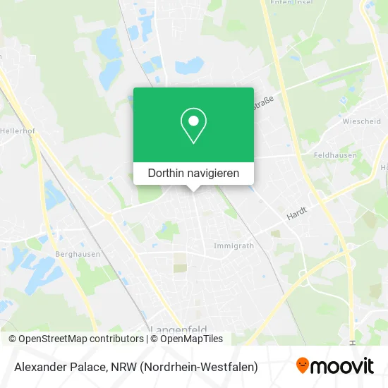 Alexander Palace Karte