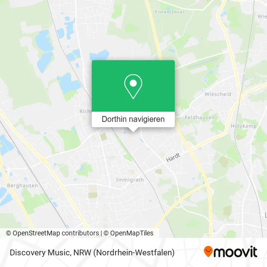 Discovery Music Karte