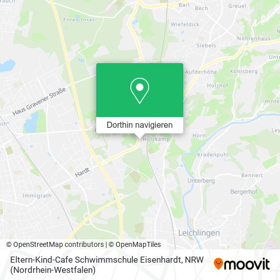 Eltern-Kind-Cafe Schwimmschule Eisenhardt Karte