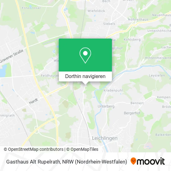 Gasthaus Alt Rupelrath Karte