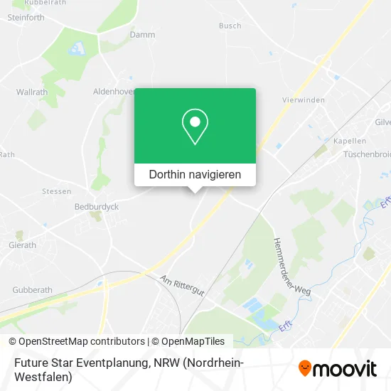 Future Star Eventplanung Karte