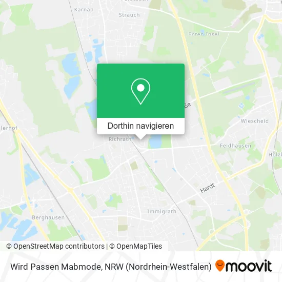 Wird Passen Mabmode Karte