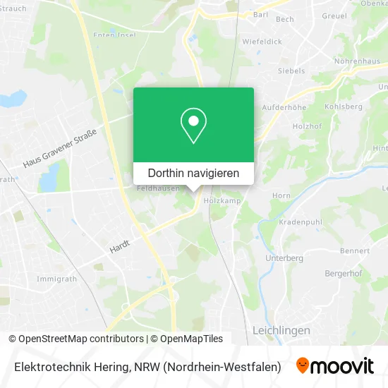 Elektrotechnik Hering Karte