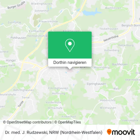 Dr. med. J. Rudzewski Karte