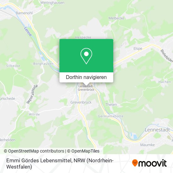 Emmi Gördes Lebensmittel Karte