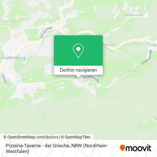 Pizzeria-Taverne - der Grieche Karte
