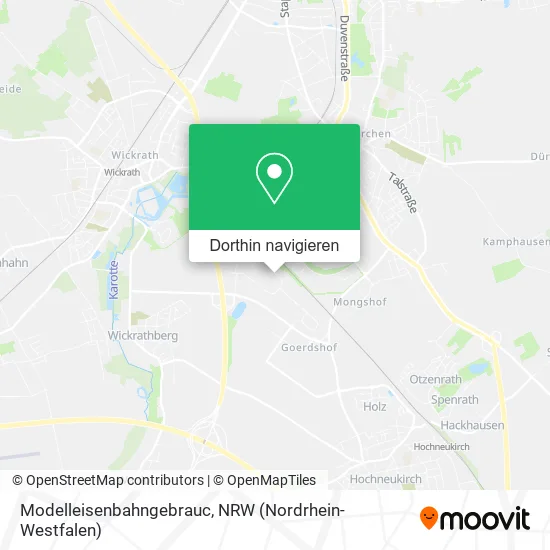 Modelleisenbahngebrauc Karte