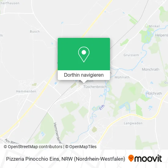 Pizzeria Pinocchio Eins Karte