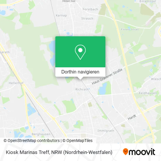 Kiosk Marinas Treff Karte