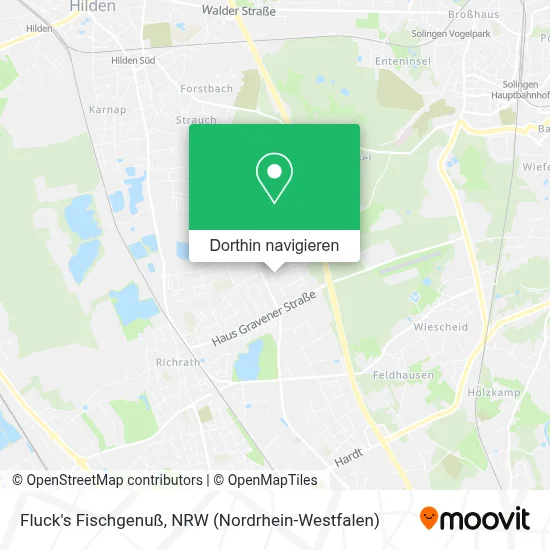 Fluck's Fischgenuß Karte