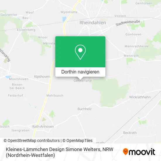 Kleines-Lämmchen Design Simone Welters Karte