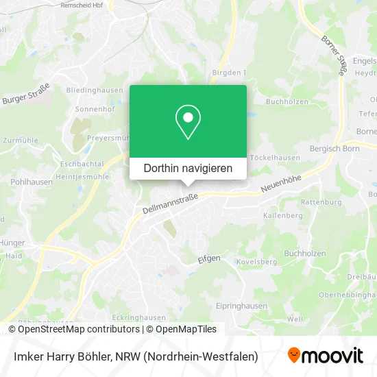 Imker Harry Böhler Karte