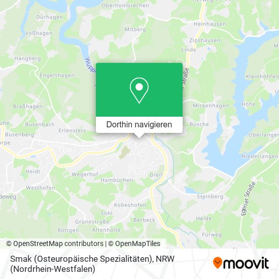Smak (Osteuropäische Spezialitäten) Karte