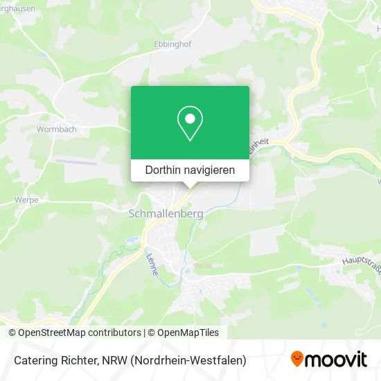 Catering Richter Karte