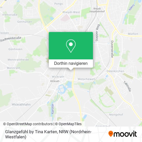 Glanzgefühl by Tina Karten Karte